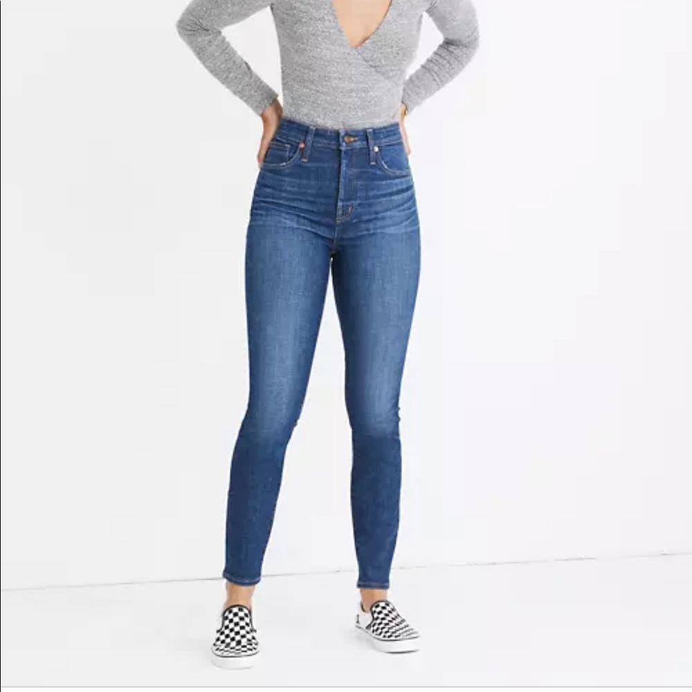 Madewell curvy high rise skinny Jean 27